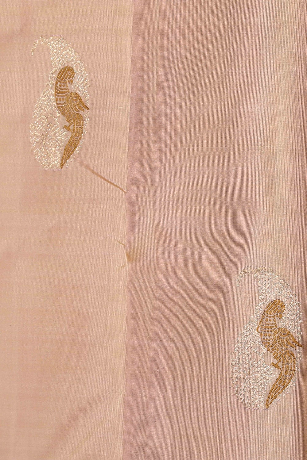 Image of Arani Silk Peach Saree